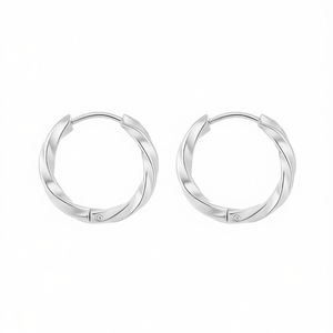 Pendientes de Aro de Moda 2.5*14 PE2754 para Mujer, Joyería de Alta Calidad - Product Image 3