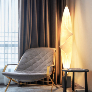 <span class=keywords><strong>Lampadaire</strong></span> Classique Style INS <span class=keywords><strong>pour</strong></span> Hôtels et Clubs, Décoration Intérieure Artistique, Modèle Lumineux, Lampe sur Pied Verticale en Forme de Voile - Product Image 2