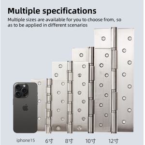 Roulement <span class=keywords><strong>de</strong></span> charnière à grande ouverture <span class=keywords><strong>de</strong></span> 6 pouces en acier inoxydable silencieux épaissi pour charnière <span class=keywords><strong>de</strong></span> porte <span class=keywords><strong>de</strong></span> chambre <span class=keywords><strong>de</strong></span> porte intérieure charnière <span class=keywords><strong>de</strong></span> porte en bois - Product Image 5