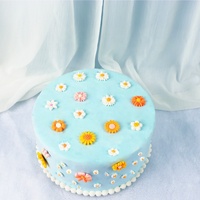 Moules en silicone pour la pâtisserie de gâteaux fondants DM716, forme de fleur, marguerite, décoration, moules à chocolat et bonbons