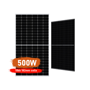 Panel Solar Monocristalino de 100w 60w 50w 30w 500w 60v 500w 510w 520w, Paneles Solares de 500 Vatios - Product Image 1