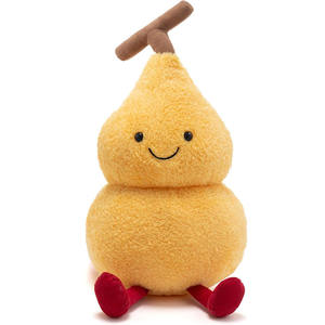 8609 Vente en gros d'usine : Coussin en peluche gourde avec visage souriant pour enfant, idéal pour câliner, cadeaux de Noël - Product Image 1