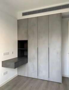 ตู้เสื้อผ้าการออกแบบที่กำหนดเองเฟอร์นิเจอร์ห้องนอนไม้แบบแยกส่วนที่ทันสมัย - Product Image 4