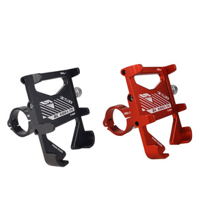 ที่ยึดโทรศัพท์จักรยานแบบอลูมิเนียมอัลลอยด์สำหรับมอเตอร์ไซค์ จักรยานไฟฟ้า ป้องกันการกระแทก สำหรับอุปกรณ์เสริมจักรยาน - Product Image 4