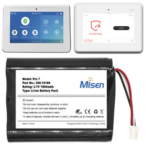 Venta al por mayor reemplazo de Misen 300-10186 Pro 7 AI05-2 de batería de 12 V 3,7 mAh para sistema de alarma Honeywell - Product Image 2