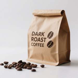 Bolsas de café y té de aluminio portátiles de plástico con impresión UV personalizada, bolsa de pie de 100g con cremallera y válvula para embalaje de café - Product Image 2