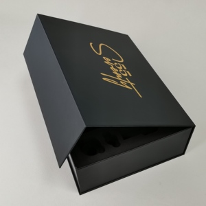 Kích Thước Tùy Chỉnh Có Thể Tá<span class=keywords><strong>i</strong></span> Chế Các Tông Giấy Cứng Cứng Cứng Nhắc Nam Châm Hộp Bao Bì Sang Trọng Gấp Từ Hộp Quà Tặng Vớ<span class=keywords><strong>i</strong></span> Nắp Từ Tính - Product Image 3