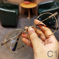 Vente en gros de lunettes de soleil en alliage d'aluminium, nouvelles arrivées 2024, monture simple et tendance, lunettes pour hommes et femmes