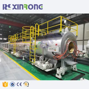PE Pipe Production Extrusion Line Xinrongplas Good Quality Pe Pipe Making Machine
