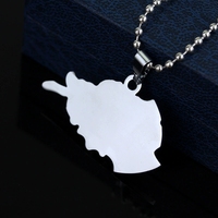 Collier Kuchi Afghan en argent avec pendentif drapeau du pays Bijoux en alliage accentué de diamants pour femmes/hommes Bijoux Femme