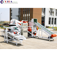 QIDA 600S concasseur de câbles automatique populaire à chaud et granulateur machines de recyclage déchiqueteuse de fil de cuivre de ferraille électronique à vendre