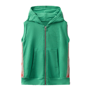 <span class=keywords><strong>Sweat</strong></span> à capuche <span class=keywords><strong>vert</strong></span> sans manches personnalisé pour garçons, étiquettes privées, vêtements pour enfants, tissu en molleton à capuche, tenue pour bébé garçon - Product Image 5