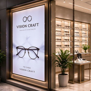 Conception d'intérieur personnalisée pour magasin d'optique, étagères d'exposition de lunettes et mobilier de magasin de détail - Product Image 4