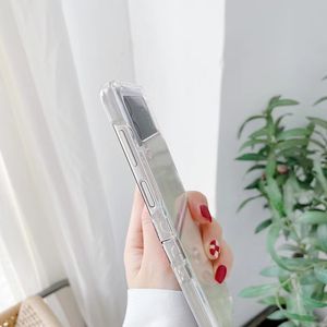 Étui pour <span class=keywords><strong>Z</strong></span> <span class=keywords><strong>Flip</strong></span> <span class=keywords><strong>4</strong></span> avec <span class=keywords><strong>coque</strong></span> <span class=keywords><strong>transparente</strong></span> en PC au design exotique et protection intégrale, pour Flod4 - Product Image 3