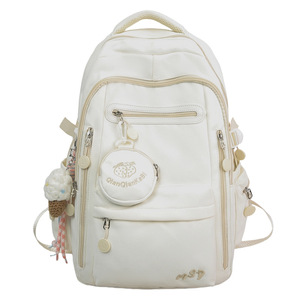 Sac à dos de voyage décontracté jaune pour étudiants avec compartiment pour ordinateur portable de 15 pouces, pour l'école et les études - Product Image 2