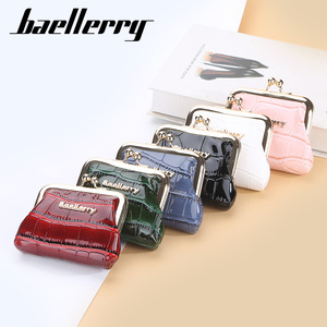 กระเป๋าใส่เหรียญผู้หญิง Baellerry ลายจระเข้ขนาดเล็ก สีแดง - Product Image 4