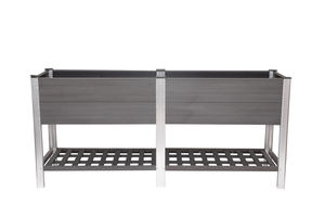 Jardinière surélevée en PVC pour l'extérieur, facile à installer, écologique, colorée, grande, à double couche, pour fleurs et légumes - Product Image 3