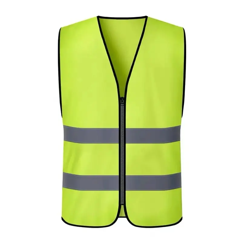 Gilet haute visibilité gilet de travail de sécurité routière de nuit gilet réfléchissant de chantier d'urgence haute visibilité personnalisé