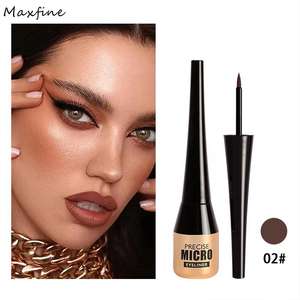 Delineador Líquido Vegano al por Mayor, de Larga Duración, Resistente al Agua, Ultrafino, de Secado Rápido, Anti-Manchas, Maquillaje para Ojos Sin Ingredientes Químicos - Product Image 3