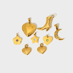 Pendentif en Moissanite avec Initiales – Qualité Supérieure, Coût Efficace, Production Personnalisée, Acier Titane Technique de Haute Qualité - Product Image 1