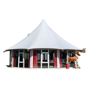 Maison mobile personnalisée Offre Spéciale luxe extérieur Safari Tente <span class=keywords><strong>Loft</strong></span> pour hôtels et centres de villégiature en tissu PVC durable pour les campings - Product Image 1