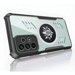 Funda de Lujo con Disipación de Calor para Samsung <span class=keywords><strong>Galaxy</strong></span> A91, Carcasa Resistente <span class=keywords><strong>a</strong></span> Impactos de TPU y PC para Samsung A90 A81 A73 A72 A71 A710 A70 A57 - Product Image 1