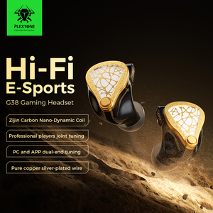 Auricolari in PLEXTONE G38 con cuffie da gioco ad alta risoluzione con cavo staccabile e cavo cablato per cellulare o <span class=keywords><strong>Pc</strong></span> - Product Image 2