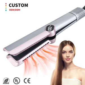 2 in 1 Air Straight Blow Dry Reduce Hair Damage Fast Styling Dryer and Hair Straightening in One Step Air Straightener