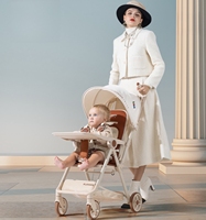 Playkids QQ6-2 2025 Poussette bébé légère nouvellement conçue, la poussette bébé de voyage peut être transportée dans les avions