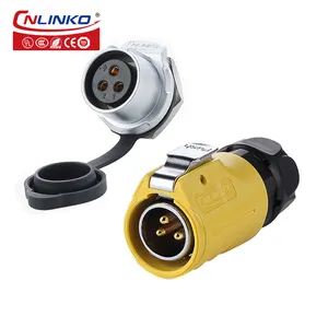 CNLINKO CONNECTOR SUPPLIER Charger Connector 3 Pin plug Cable Pin Connector plug and sockets