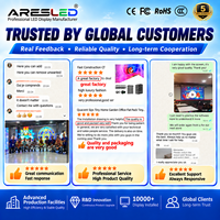 Écran d'affichage LED pliable P1.25 P2.5 haute résolution, affichage publicitaire LED portable pour les magasins de détail, les expositions et les salons professionnels
