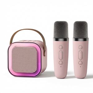 ลำโพงคาราโอเกะบลูทูธ K12 รุ่น 0239 ไมค์ไร้สายเดี่ยว/คู่ ไฟ RGB 7 สี สำหรับงานปาร์ตี้กลางแจ้ง ขายส่งจำนวนมาก - Product Image 1