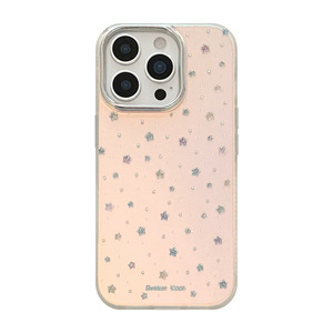 Liusha LITTLE STAR สำหรับ iPhone 16เคสมือถือแบบเลเซอร์ชุบด้วยไฟฟ้าเคสแข็งสำหรับ iPhone 16 - Product Image 5