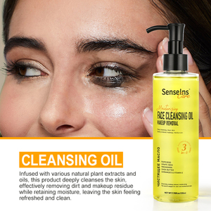 Toptan yüz temizleme yağı makyaj kaldırma Private label organik geliştirmek Dullness nemlendirir yatıştırıcı parlayan yüz Serum yağı - Product Image 4