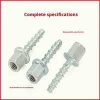 Vis autotaraudeuses spéciales pour plafonds en béton - Aucun tube d'expansion requis - Ancres autotaraudeuses à tige filetée