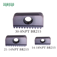 Thread Milling Cutter Tool CNC Tungsten Carbide NPT-60 Degree Turning Insert Carbide Cutting Tools