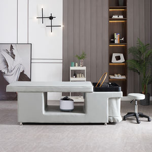 Profession elle Haar wasch massage Shampoo Bett Spa beheizter Kopf Wasser therapie Pediküre Bett Shampoo Bett mit Wasser zirkulation - Product Image 3