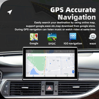 Écran Radio Auto Android 9 Pouces pour Audi A6 C7 A7 2012-2018 GPS Navi Stéréo IPS Tactile Carplay Lecteur Audio