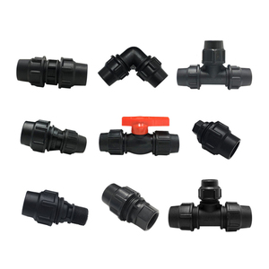 Nhà Máy Bán buôn PN16 <span class=keywords><strong>HDPE</strong></span> thủy lợi phụ kiện đường ống mịn bề mặt PP <span class=keywords><strong>PE</strong></span> nén <span class=keywords><strong>TEE</strong></span> khuỷu tay ổ cắm cho cấp nước - Product Image 2