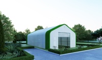 SuiHe Atelier préfabriqué bon marché Structure en acier Entrepôt de stockage agricole Hangar en métal avec modèle 306020DP