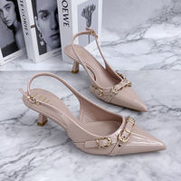 Escarpins à talon aiguille de 6 cm pour femme, design personnalisé, en daim respirant, bout pointu, chaussures de mariée, pour l'été, les rendez-vous et les soirées
