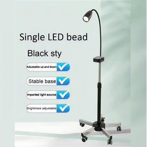 Lampe d'examen chirurgical LED sans ombre, électrique, 25W, 12000lux, CE, <span class=keywords><strong>sur</strong></span> <span class=keywords><strong>pied</strong></span> avec interrupteur au <span class=keywords><strong>pied</strong></span>, pour hôpitaux et cliniques - Product Image 2