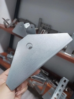 Accessoires de montage en aluminium de taille standard pour système de support de panneaux solaires, matériel de support solaire complet
