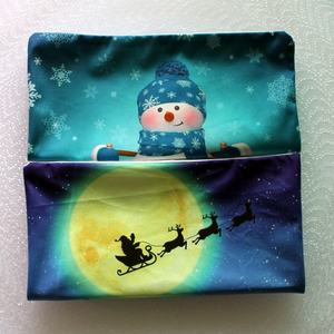 45x45cm buon natale babbo natale federa Decor simpatico cartone animato pupazzo di neve federa federa per divano camera dei bambini - Product Image 5