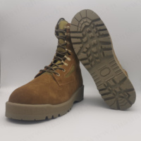 Bottes tactiques Belleville originales HSM056, couleur coyote foncé, semelle extérieure en caoutchouc antidérapante pour entraînement en extérieur LXG.