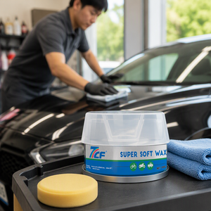 <span class=keywords><strong>Cire</strong></span> super douce 7CF <span class=keywords><strong>pour</strong></span> voiture, polissage haute brillance, protection longue durée, imperméable et anti-<span class=keywords><strong>pluie</strong></span> acide <span class=keywords><strong>pour</strong></span> peinture automobile - Product Image 1