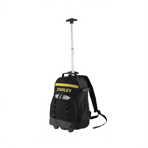 Mochila con ruedas Stanley para herramientas de 18 pulgadas, bolsa de trabajo rodante con asa y ruedas para almacenamiento y transporte de herramientas - Product Image 2