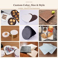Papier sulfurisé alimentaire anti-graisse pour cuisson, coussin de cuisson pour chocolat, bonbons, biscuits, antichoc, taille personnalisée, recyclable