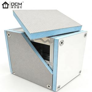 Panneau de support en mousse XPS imperméable OCM avec maille résistante aux alcalis, panneau <span class=keywords><strong>l</strong></span>éger recouvert de ciment pour <span class=keywords><strong>l</strong></span>'installation de carreaux dans les zones humides - Product Image 1