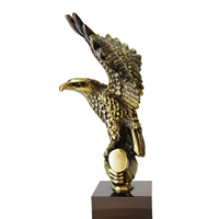 2026 Maßgefertigtes Neues Produkt: Hochwertige Gravierte Bronze-Adler-Skulptur, Metallfigur, Statue, Trophäe für Amerika, USA, England